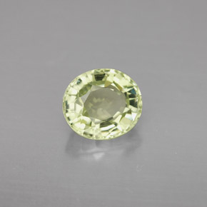 1,88 ctw natürlicher grüner Turmalin, Oval Schliff, VVS