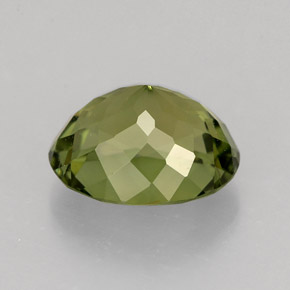 1,85 ctw natürlicher grüner Turmalin, Oval Schliff, VVS