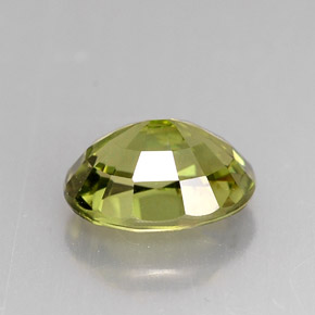 1,40 ctw natürlicher grüner Turmalin, Oval Schliff, VS