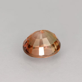 1,02 ctw natürlicher mehrfarbiger Turmalin, Oval Schliff, VVS