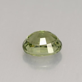 1,33 ctw natürlicher grüner Turmalin, Oval Schliff, VVS-VS