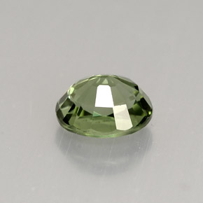 1,35 ctw natürlicher grüner Turmalin, Oval Schliff, VVS-VS