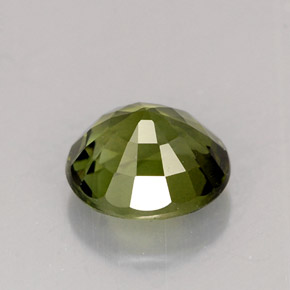 1,18 ctw natürlicher grüner Turmalin, Oval Schliff, VVS-VS