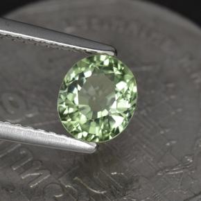 1,00 ctw natürlicher grüner Turmalin, Oval Schliff, VVS