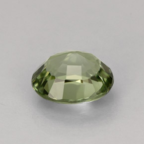 1,20 ctw natürlicher grüner Turmalin, Oval Schliff, VVS