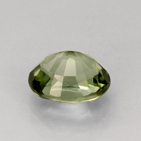 1,27 ctw natürlicher grüner Turmalin, Oval Schliff, VVS-VS