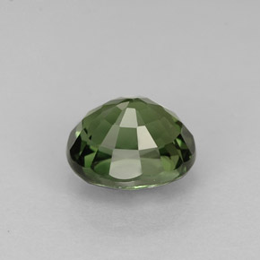 1,05 ctw natürlicher grüner Turmalin, Oval Schliff, VVS