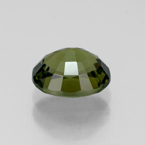 1,07 ctw natürlicher grüner Turmalin, Oval Schliff, VVS