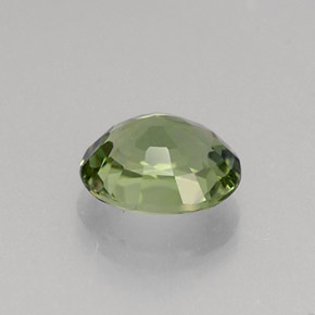 0,86 ctw natürlicher grüner Turmalin, Oval Schliff, VVS