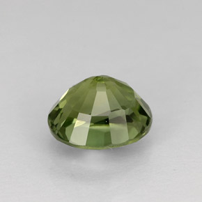 1,05 ctw natürlicher grüner Turmalin, Oval Schliff, VVS-VS