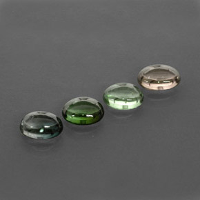  ct natürliche mehrfarbiger Turmalin-Edelsteine, Oval Schliff, Transparent