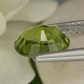 1,28 ctw natürlicher grüner Turmalin, Oval Schliff, VVS-VS