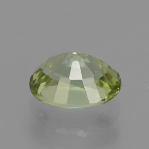 1,06 ctw natürlicher grüner Turmalin, Oval Schliff, VVS-VS