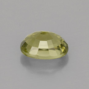 0,99 ctw natürlicher grüner Turmalin, Oval Schliff, VVS