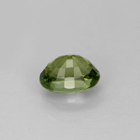 1,03 ctw natürlicher grüner Turmalin, Oval Schliff, VVS