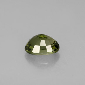 1,04 ctw natürlicher grüner Turmalin, Oval Schliff, VS