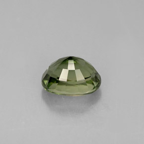 1,13 ctw natürlicher grüner Turmalin, Oval Schliff, VVS