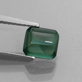 1,45 ctw natürlicher grüner Turmalin, Transparent, Transparent / Lichtdurchlässig