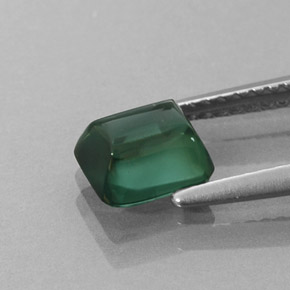 1,45 ctw natürlicher grüner Turmalin, Transparent, Transparent / Lichtdurchlässig