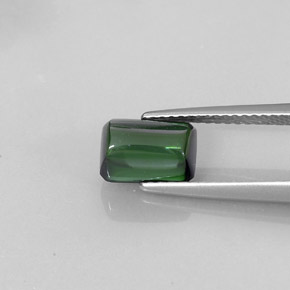 1,90 ctw natürlicher grüner Turmalin, Transparent, Transparent / Lichtdurchlässig