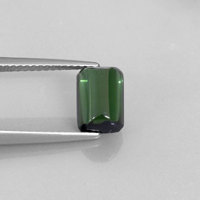 1,90 ctw natürlicher grüner Turmalin, Transparent, Transparent / Lichtdurchlässig
