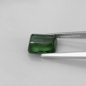 2,57 ctw natürlicher grüner Turmalin, Transparent, Transparent / Lichtdurchlässig