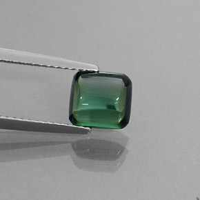 1,68 ctw natürlicher grüner Turmalin, Transparent, Transparent / Lichtdurchlässig