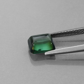 1,68 ctw natürlicher grüner Turmalin, Transparent, Transparent / Lichtdurchlässig