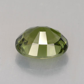 1,33 ctw natürlicher grüner Turmalin, Oval Schliff, VVS