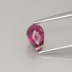 1,18 ctw natürlicher violetter Turmalin, Briolette, VS