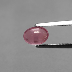0,97 ctw natürlicher rosafarbener Turmalin, Transparent, Transparent / Lichtdurchlässig