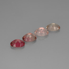  ct natürliche mehrfarbiger Turmalin-Edelsteine, Oval Schliff, VVS-VS