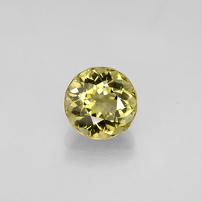 0,99 ctw natürlicher Gold Turmalin, Rundschliff, VVS
