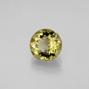 0,99 ctw natürlicher Gold Turmalin, Rundschliff, VVS