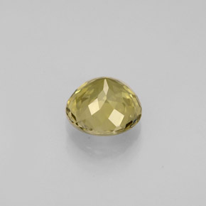 0,99 ctw natürlicher Gold Turmalin, Rundschliff, VVS