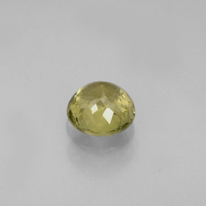 0,77 ctw natürlicher Gold Turmalin, Rundschliff, VVS