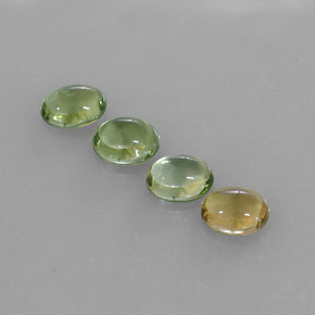  ct natürliche mehrfarbiger Turmalin-Edelsteine, Oval Schliff, Transparent