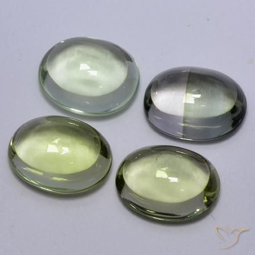5.48 ct natürliche hellgrün Turmalin-Edelsteine, Oval, Transparent