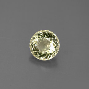 0,88 ctw natürlicher Gold Turmalin, Rundschliff, VS