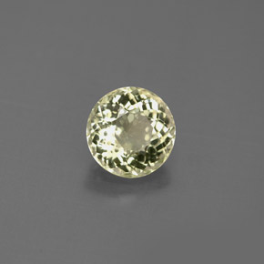 0,88 ctw natürlicher Gold Turmalin, Rundschliff, VS