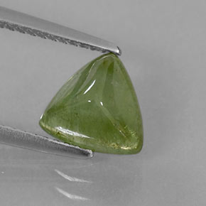 1,84 ctw natürlicher grüner Turmalin, Transparent, Transparent / Lichtdurchlässig