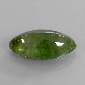 2,52 ctw natürlicher grüner Turmalin, Transparent, Transparent / Lichtdurchlässig