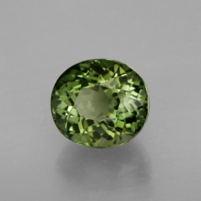 1,94 ctw natürlicher grüner Turmalin, Oval Schliff, VVS