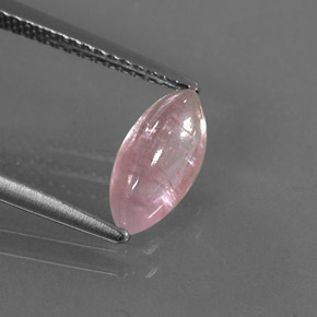 1,32 ctw natürlicher rosafarbener Turmalin, Transparent, Transparent / Lichtdurchlässig