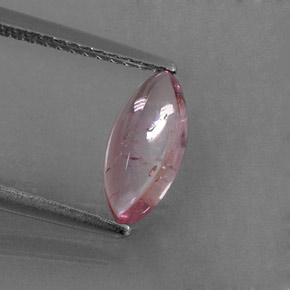 1,21 ctw natürlicher rosafarbener Turmalin, Transparent, Transparent / Lichtdurchlässig