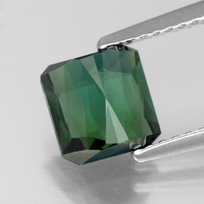 1,77 ctw natürlicher grüner Turmalin, Smaragdschliff, VVS
