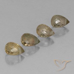 2.10 ct natürliche Mehrfarbig Turmalin-Edelsteine, Briolette, VS