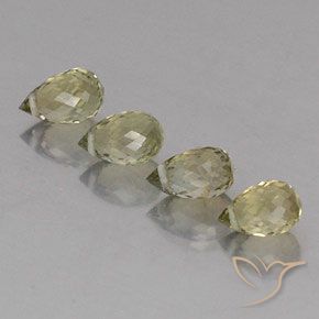 1.88 ct natürliche bräunlich-grün Turmalin-Edelsteine, Briolette, VS-SI