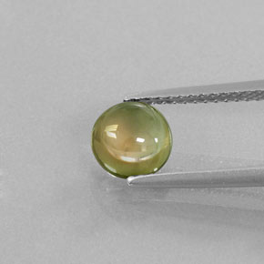 1,30 ctw natürlicher mehrfarbiger Turmalin, Rundschliff, Transparent