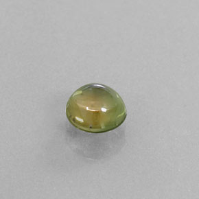 1,30 ctw natürlicher mehrfarbiger Turmalin, Rundschliff, Transparent